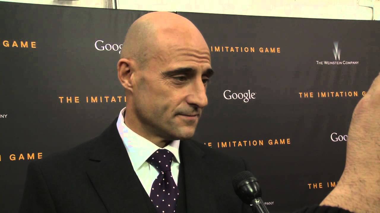 The Imitation Game: Mark Strong Red Carpet Movie Premiere Interview | ScreenSlam