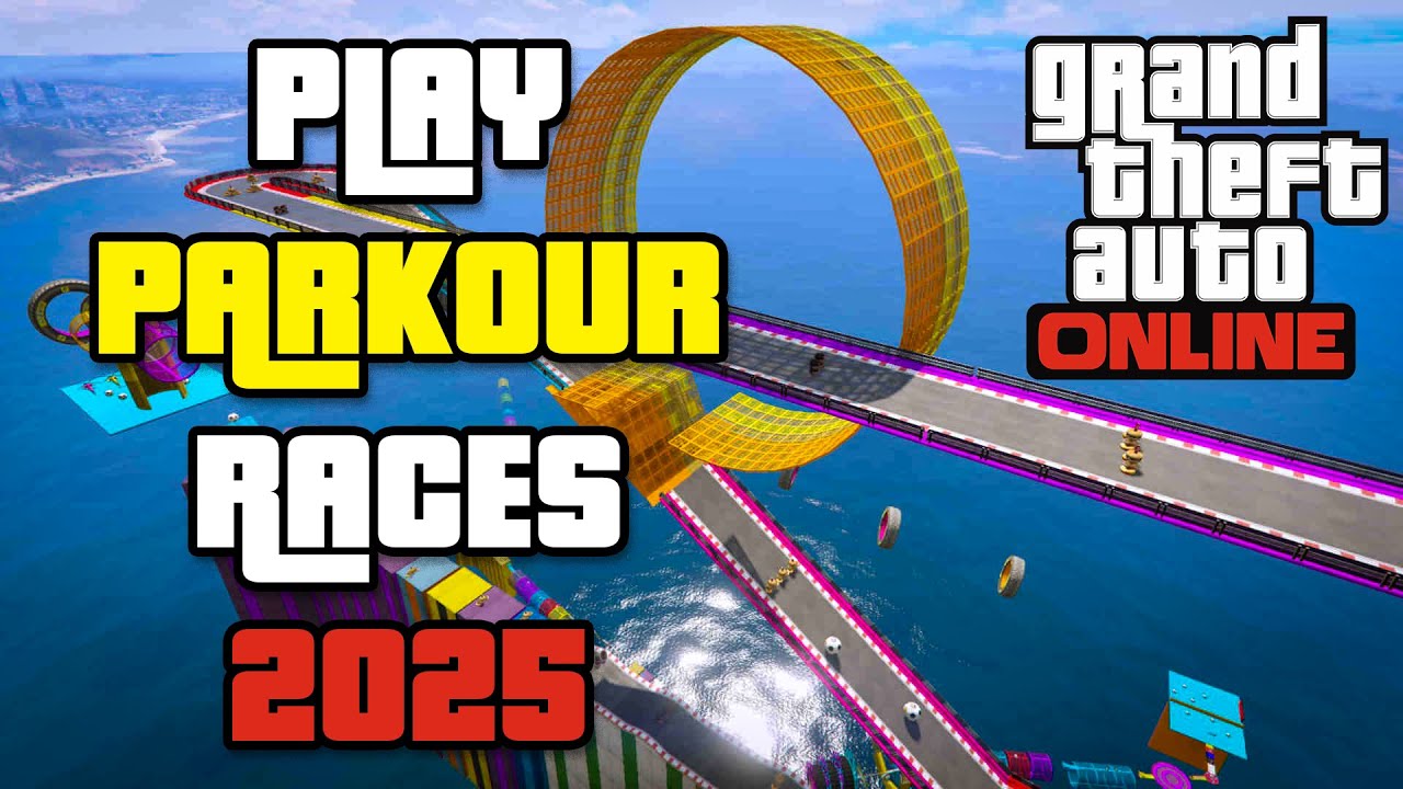 GTA 5 Online &ndash; How to Play Parkour & Stunt Races 2025 | Add Custom Races & Jobs (PC, PS, Xbox)