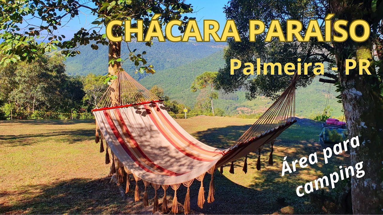 CHÁCARA PARAÍSO - PALMEIRA - PR | chácara paraíso tur camping no Paraná