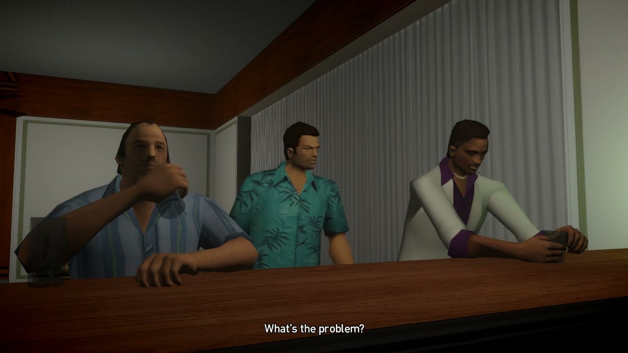 Grand Theft Auto Vice City The Nextgen Edition - #Mission 20 - Bar Brawl! HD