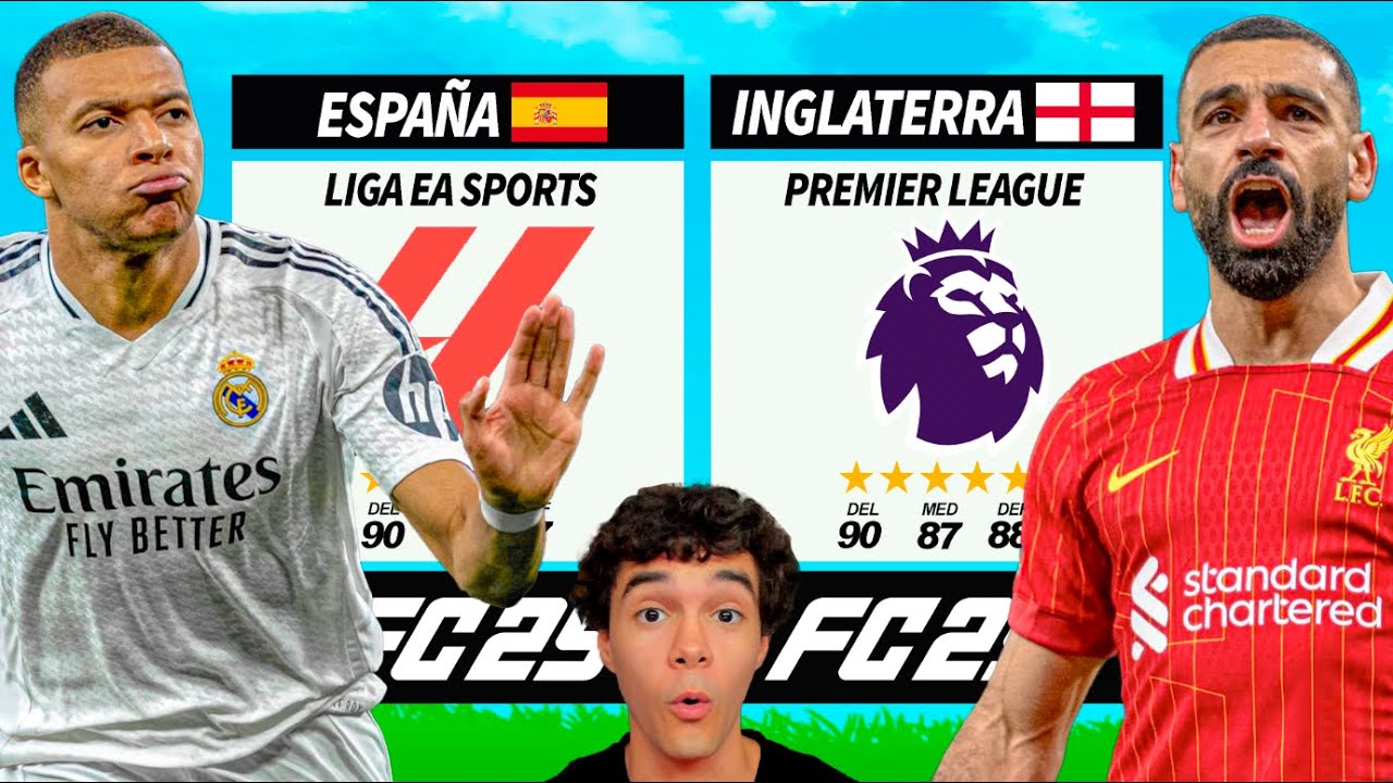 ¡LIGA EA SPORTS vs PREMIER LEAGUE en FC 25!