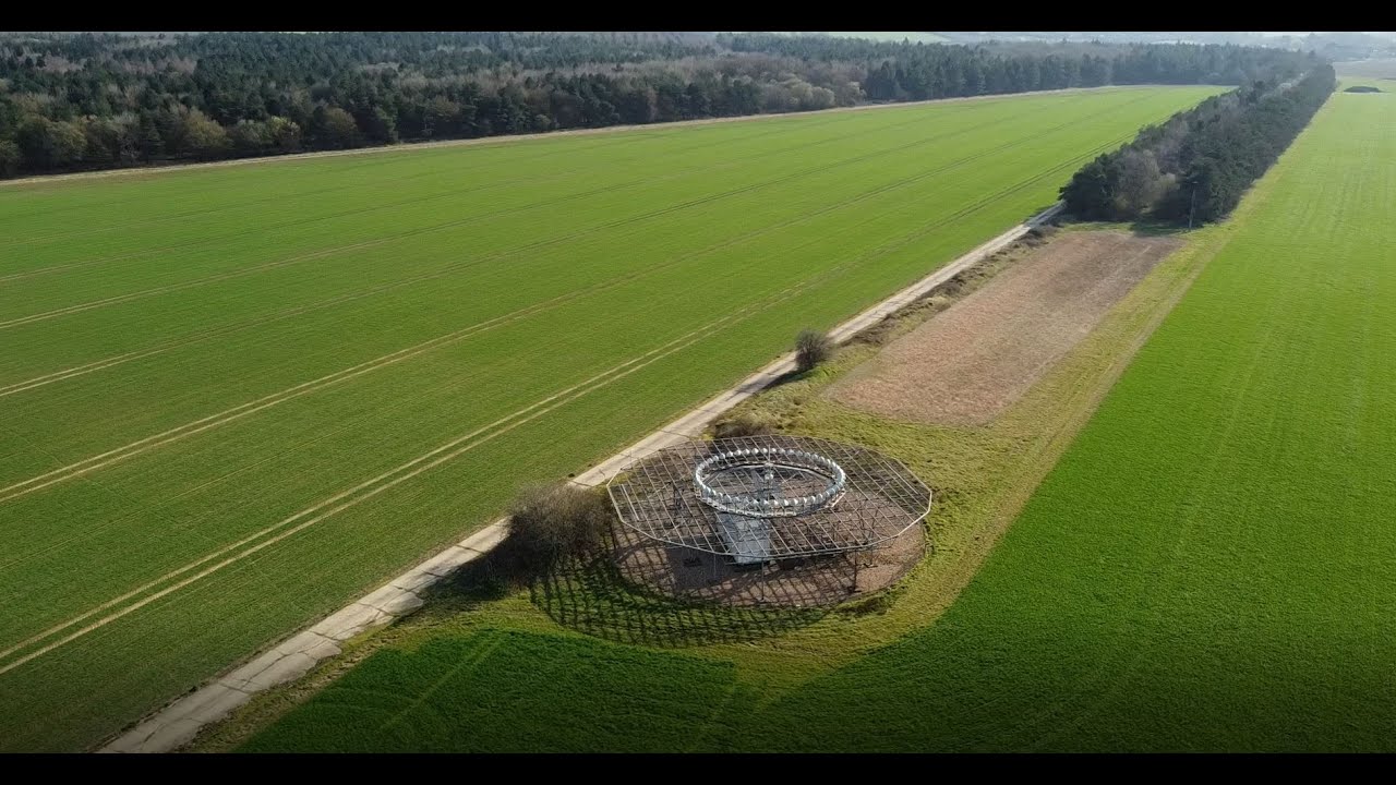 Drone Biking. A Hertfordshire Castle, WW2 airfield and Rare Windmill Plus a near Drone Crash.