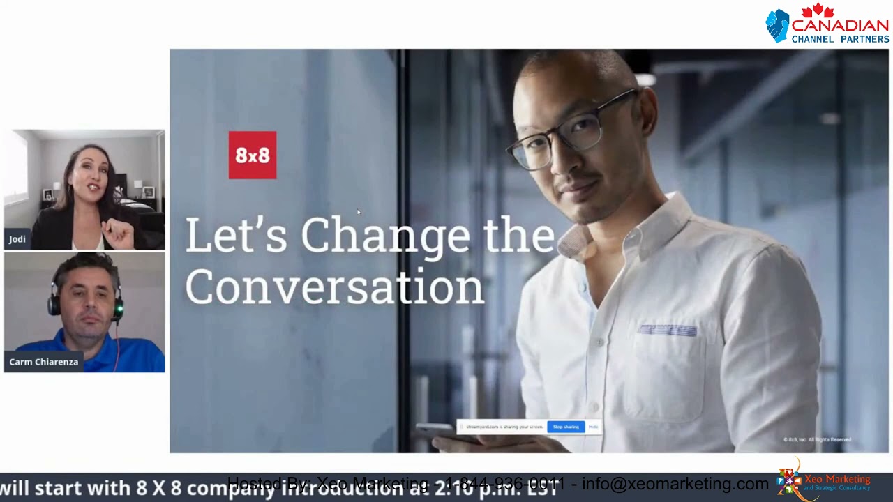 8x8 Company Presentation by Jodi Gieg - National Channel Director @ 8x8