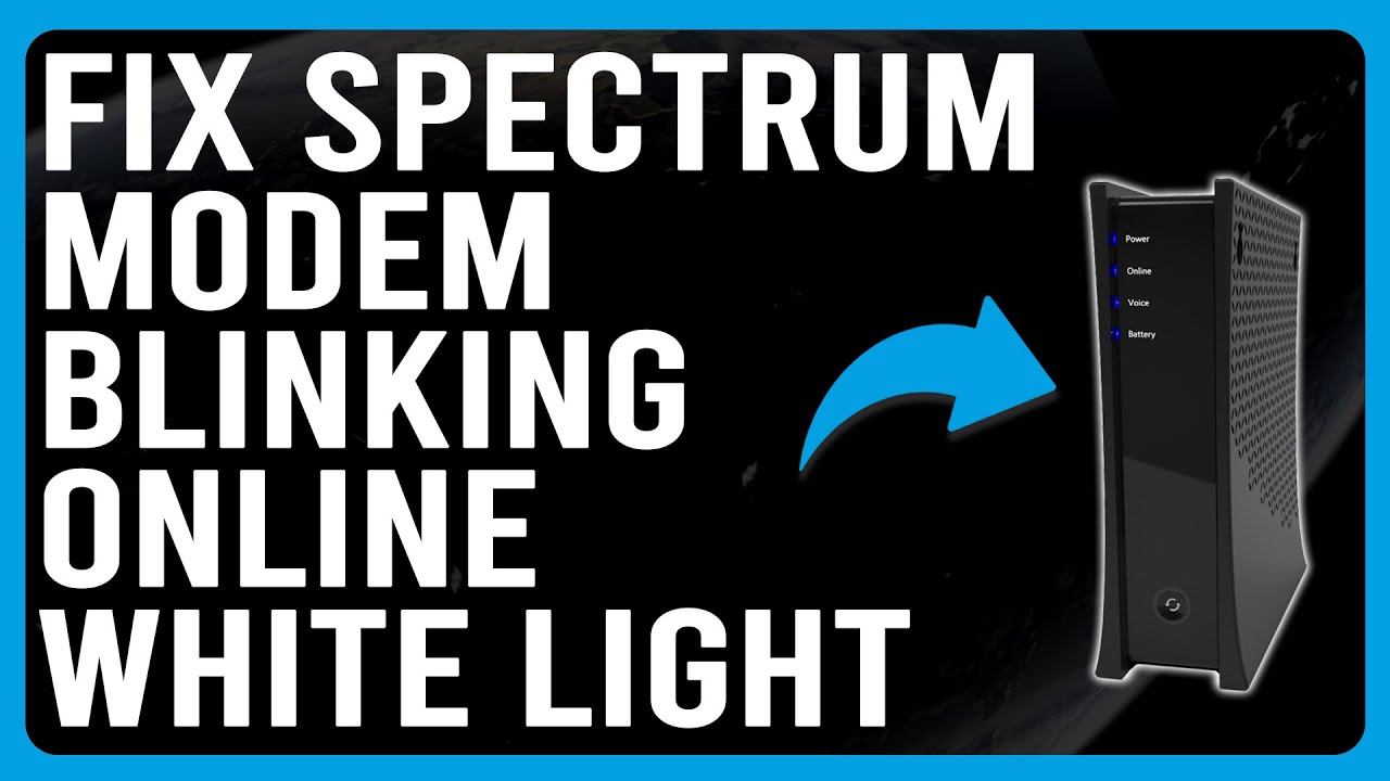 How To Fix Spectrum Modem Online Blinking White Light (Reasons Why It Occurs, And How To Solve It!)