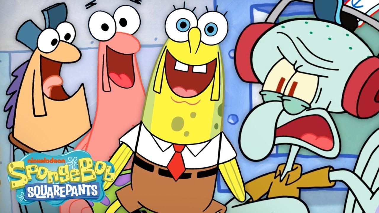 SpongeBob and Patrick Turn into Anchovies! | 
