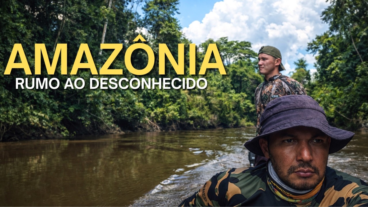 NO LIMITE DA AMAZ&Ocirc;NIA | CHUVA, MOSQUITO E PEIXE GIGANTE!
