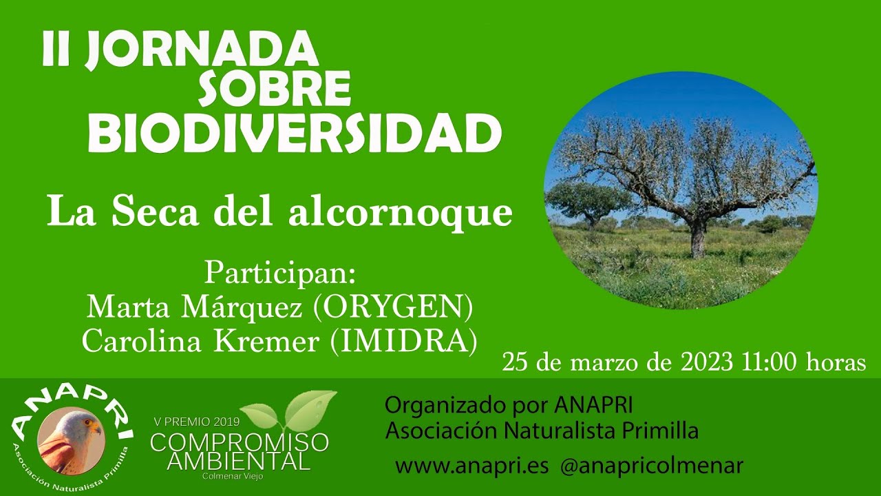 II JORNADA SOBRE BIODIVERSIDAD. La seca del alcornoque