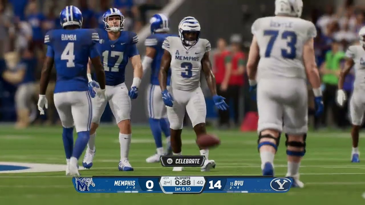 BYU vs Memphis 2025 Showdown Gets INTENSE! - Online Dynasty