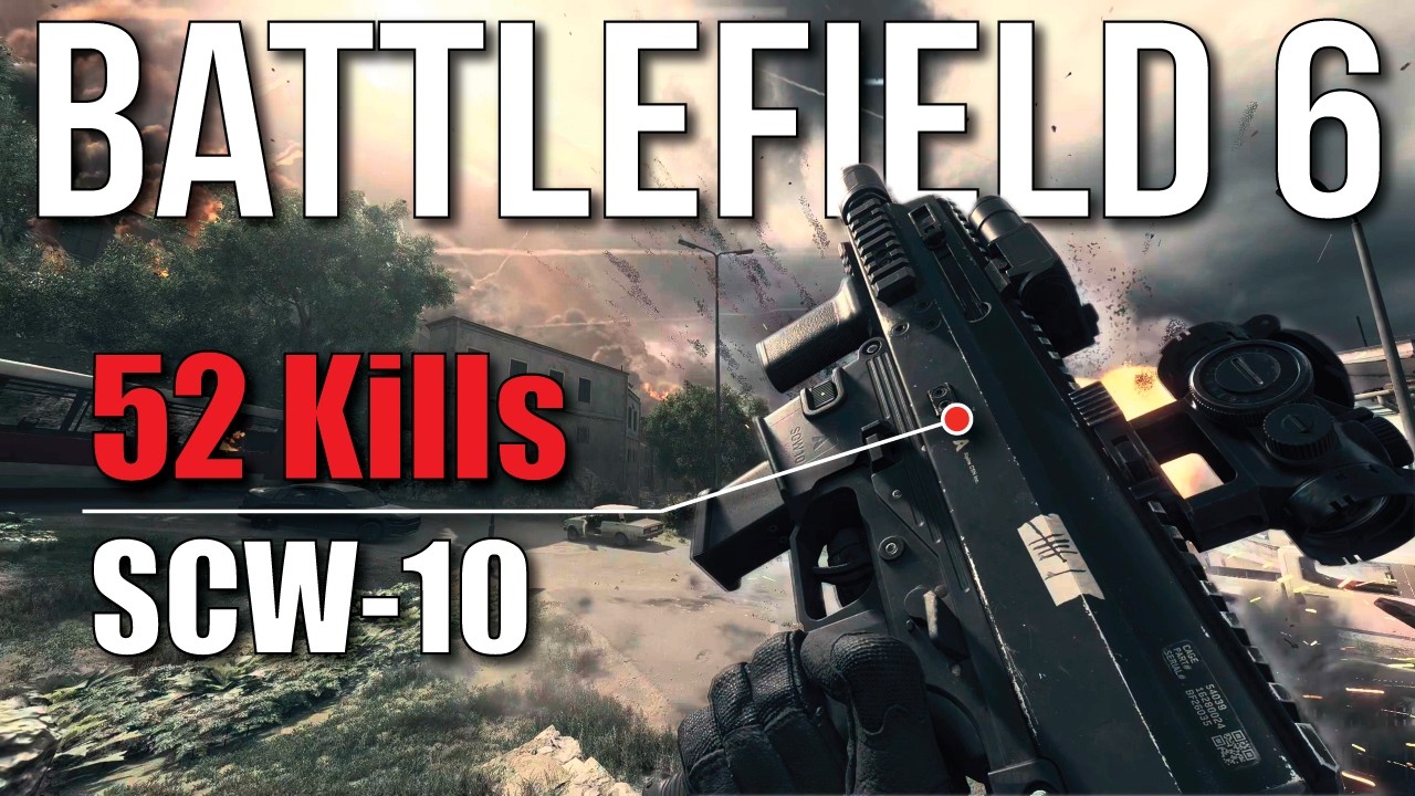 SCW-10 Absolutely Dominates | Battlefield 6 Escalation on Iberian Offensive | No Commentary 4k