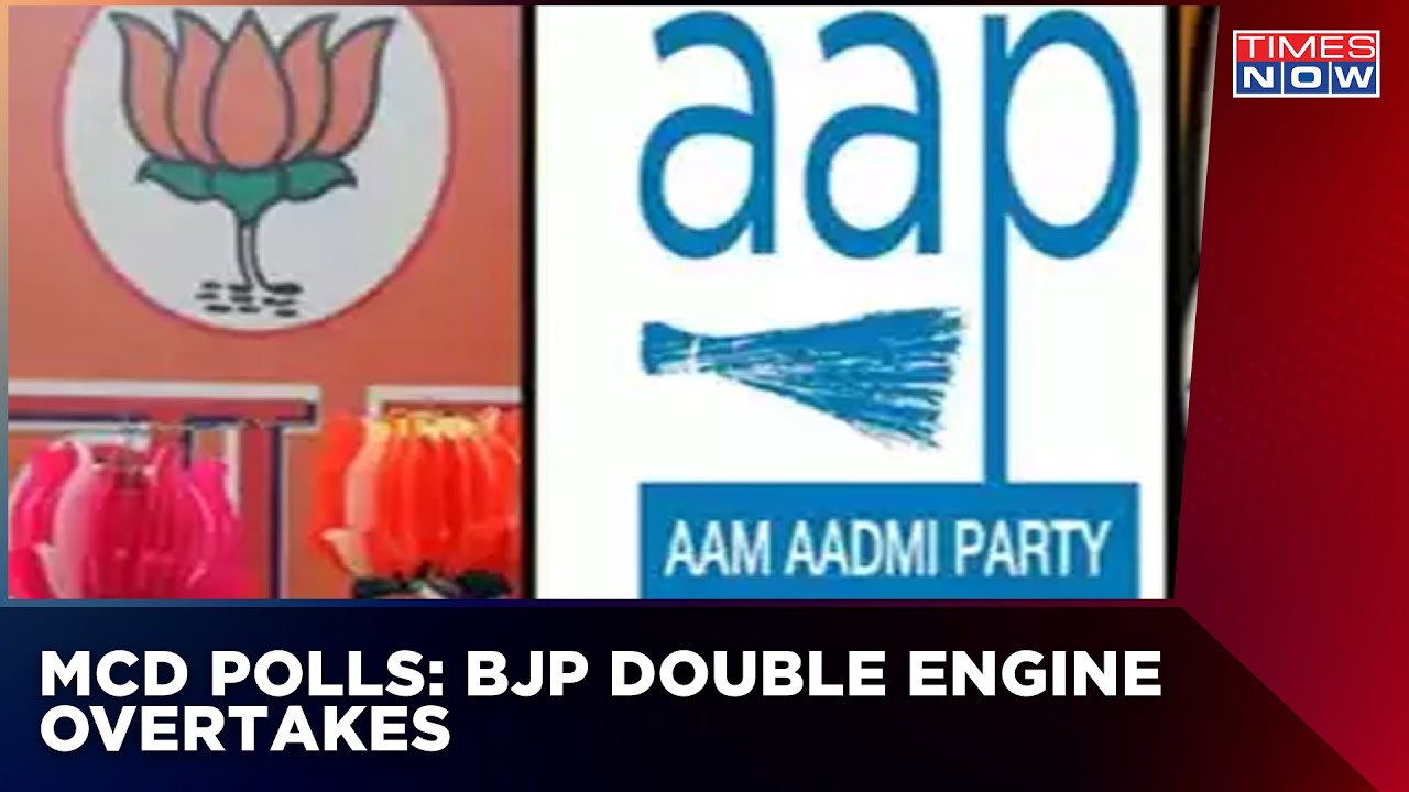 BJP Overtakes In the Early Trends; Fortune Swings In Delhi MCD Polls | English News