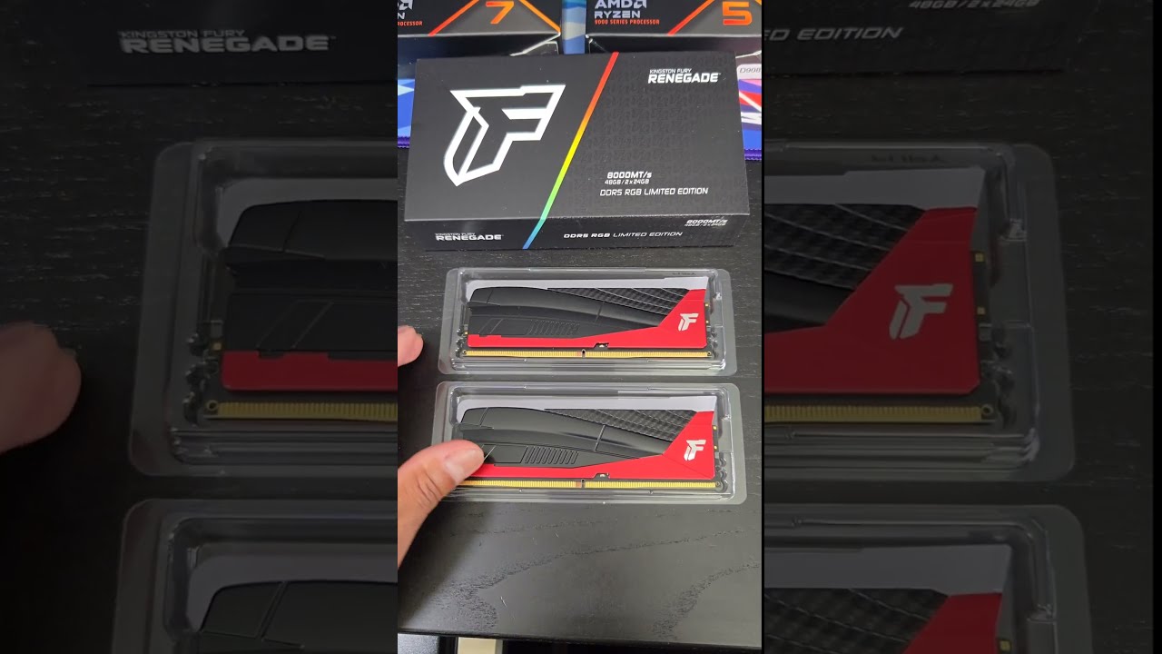 Manually tuning Kingston Renegade DDR5-8000 MT/s RAM for AMD Ryzen 5 9600X may be the way to go