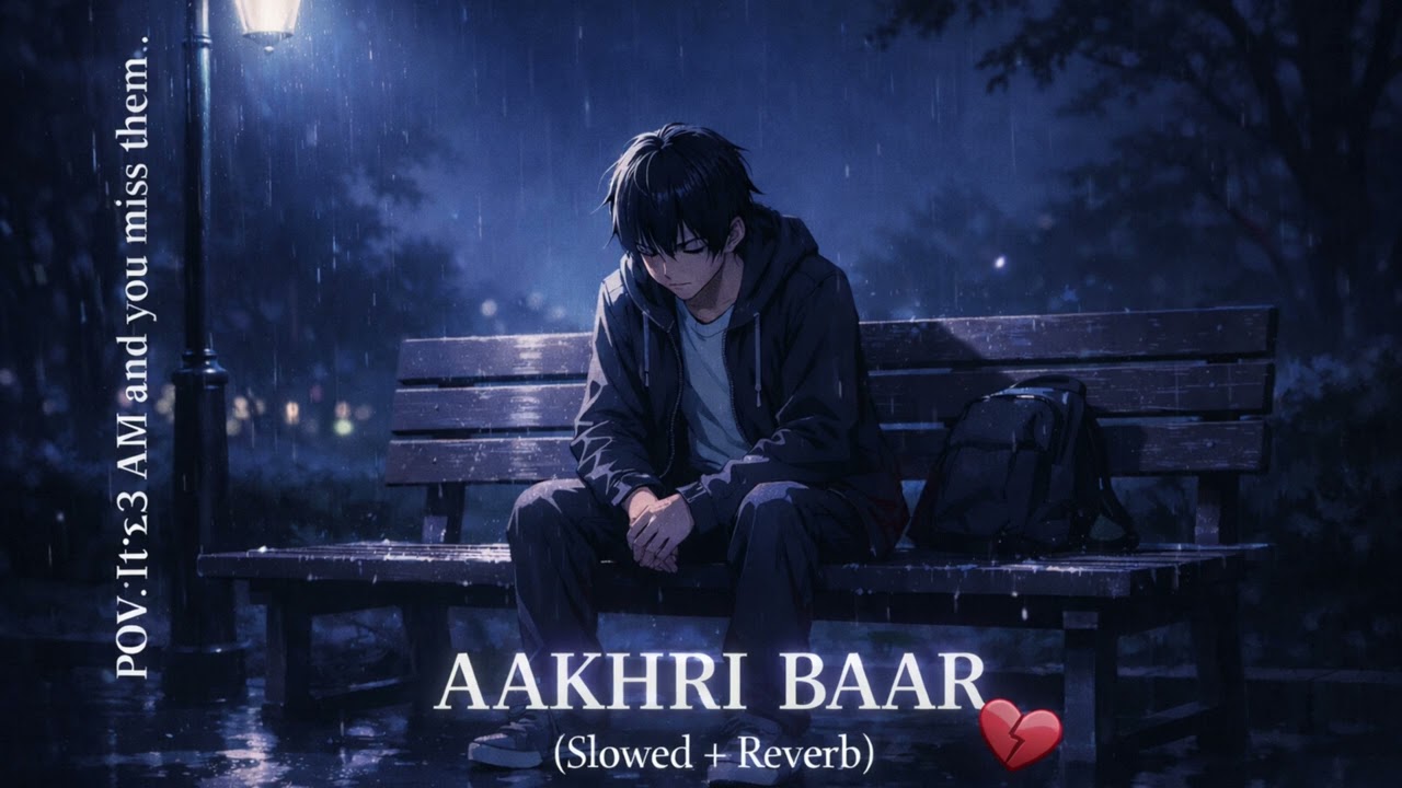 Aakhri Baar - (Slowed + Reverb) | Ek Dard Bhari Dastan 💔
