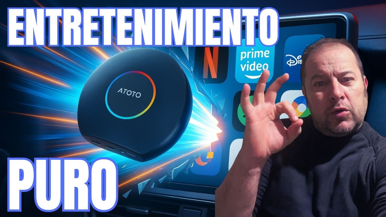 ATOTO CarWave CB6 🔥 Convierte tu coche en un Android con YouTube, Netflix y m&aacute;s | CarPlay sin cables