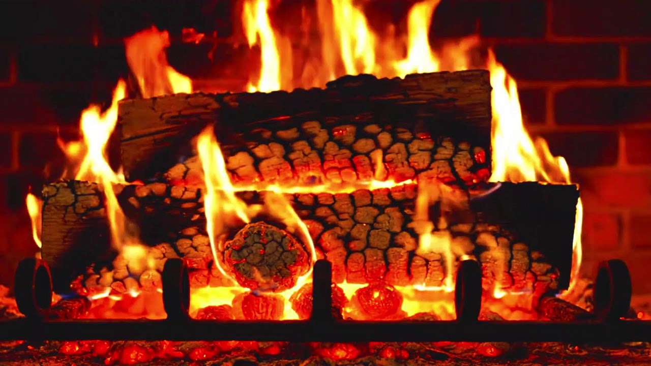 This Cozy Fireplace Will Melt Your Stress Away 🔥 Relaxing Fire Sounds
