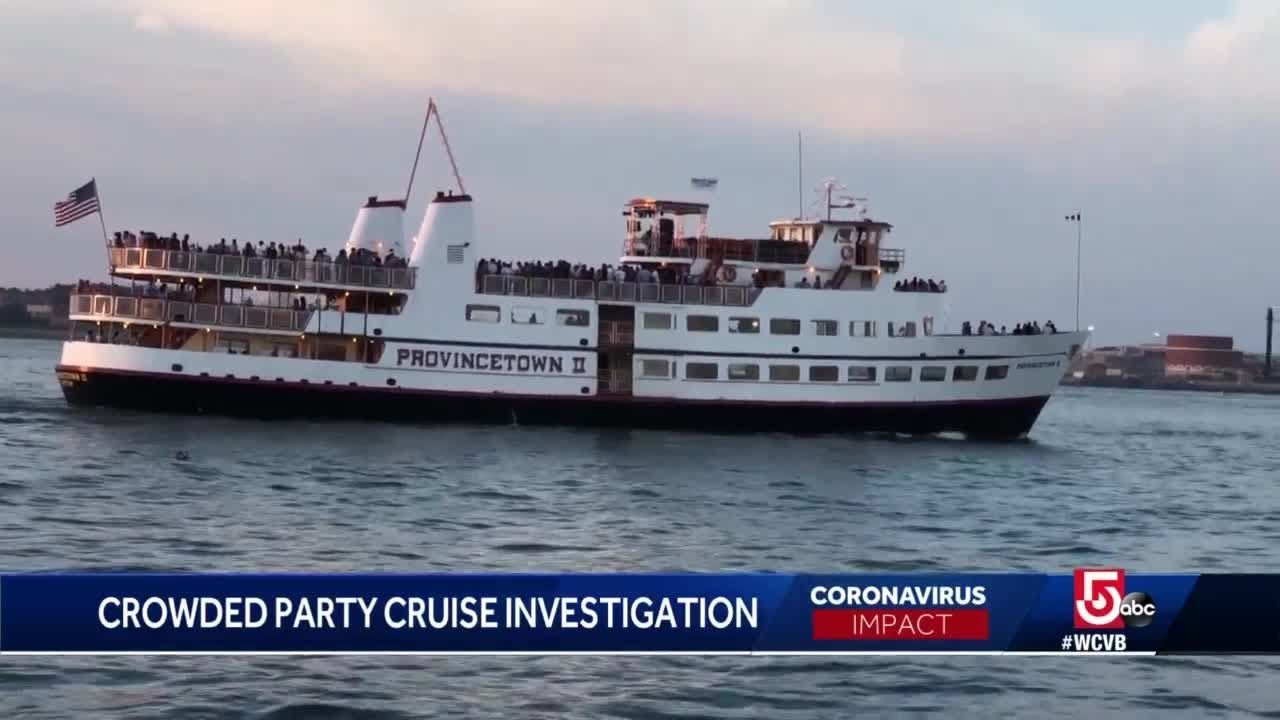 Video of crowded Boston cruise boat prompts probe by health department