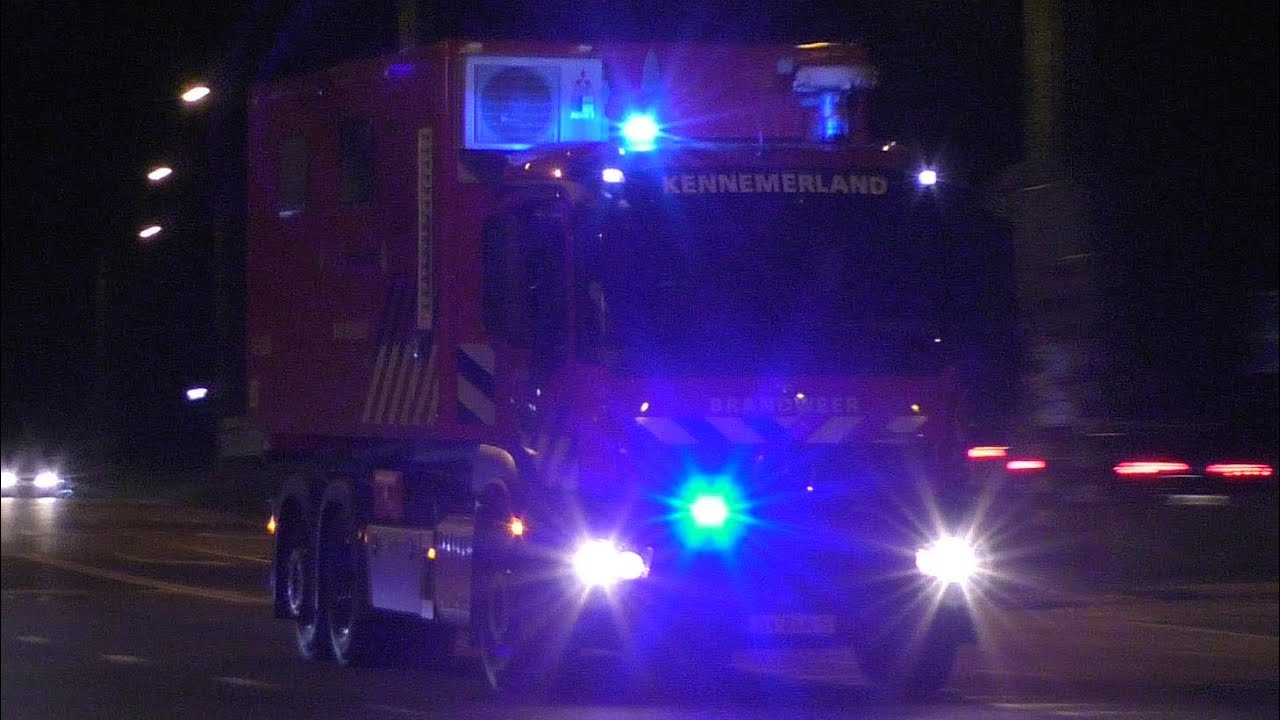[Bijstand COPI!] Brandweer Haarlem-West met spoed naar Heerhugowaard voor een Zeer Grote Brand!