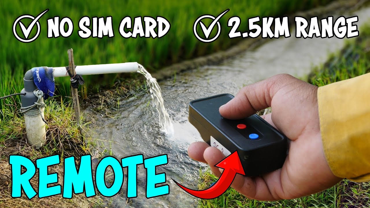 Remote Operated Smart Water Pump Control System | Varun - Wireless Pump Controller