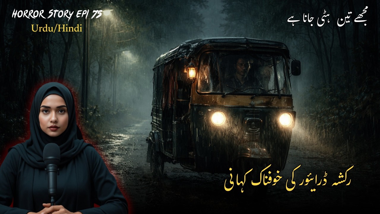 Auto Rickshaw True Horror Story | Sunsan Sadak - Urdu/Hindi Real Horror stories