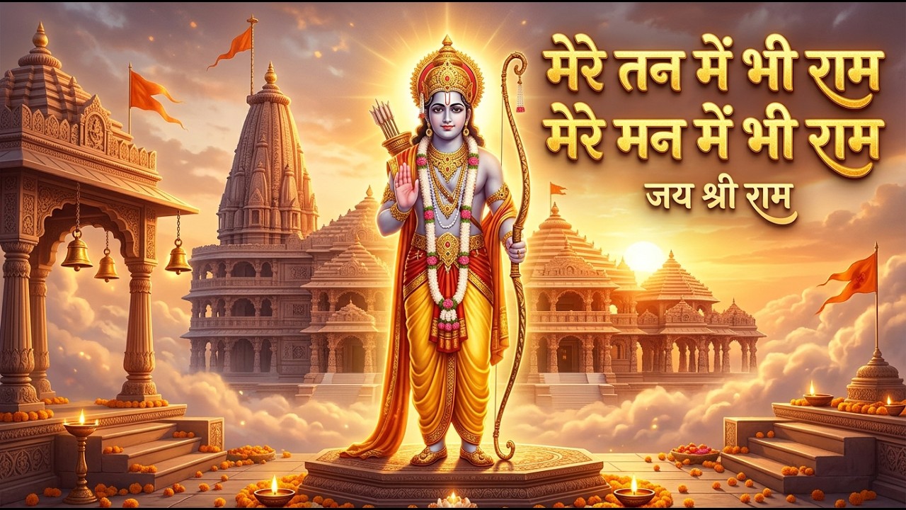 मेरे तन में भी राम मेरे मन में भी राम | Heart Touching Ram Bhajan | Ram Naam Bhajan ,Shri Ram Bhakti