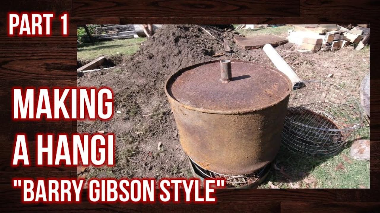 Making a Hangi - 