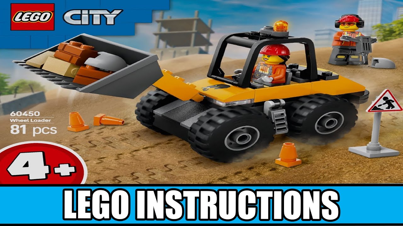 LEGO Instructions - City - 60450 - Wheel Loader