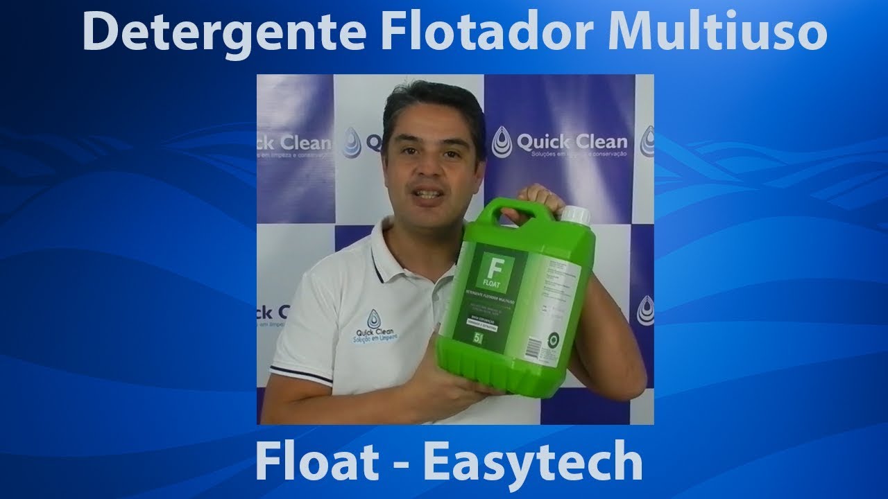 Detergente Flotador Multiuso Float Easytech | Quick Clean