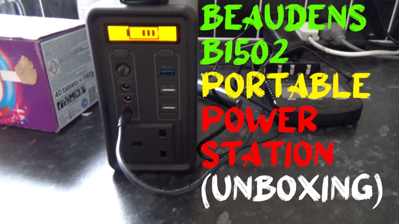 BEAUDENS B1502 Portable Power Station (Unboxing)