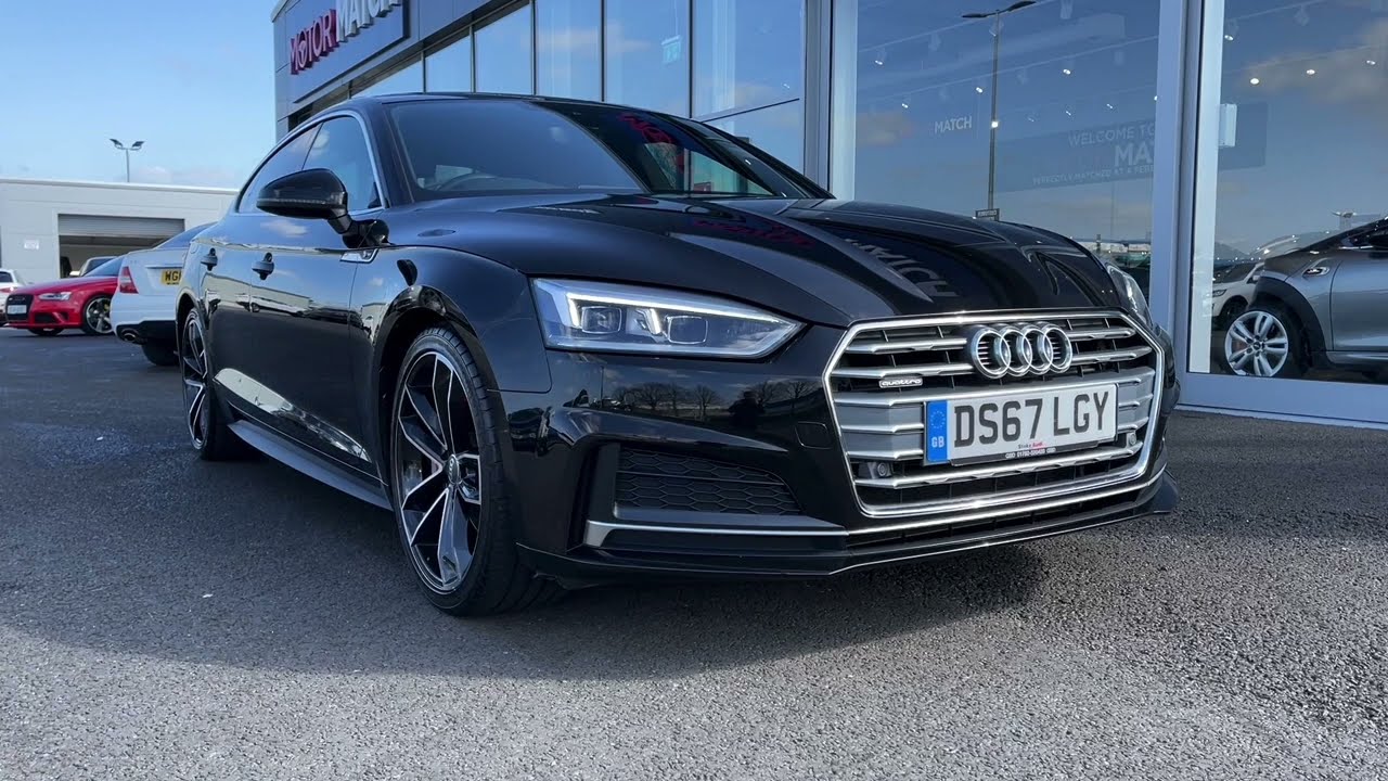 Used 2017 Audi A5 2.0 TDI S line Sportback quattro at Chester | Motor Match Used Cars for Sale