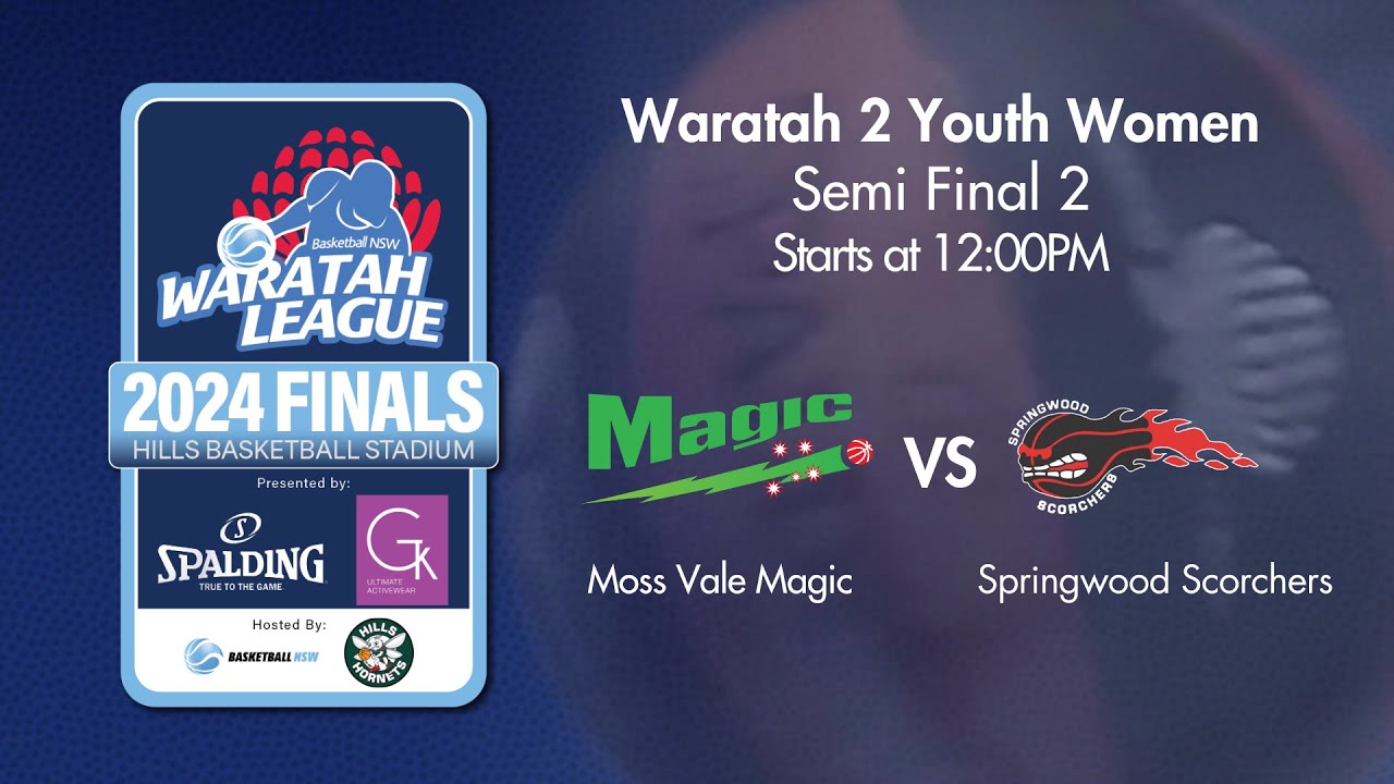 LIVE 🔴 - Moss Vale Magic v Springwood Scorchers  - W2YW SF - 2024