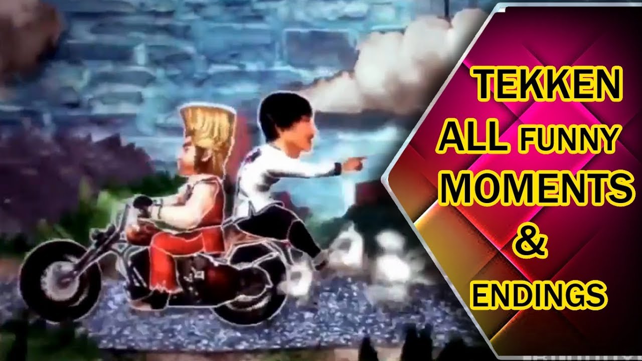 Tekken All Funny Moments & Endings