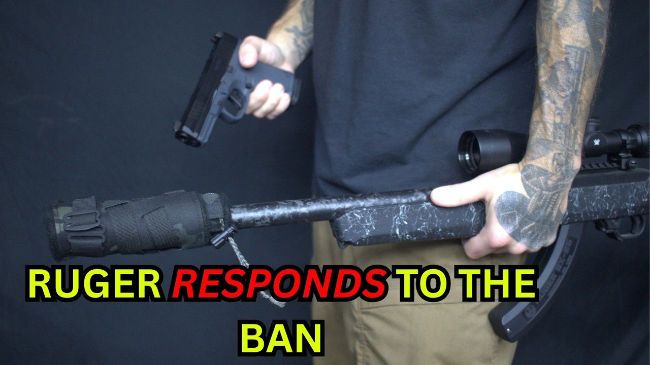 Ruger Responds to their Guns being Banned-- Gun Owners STUNNED