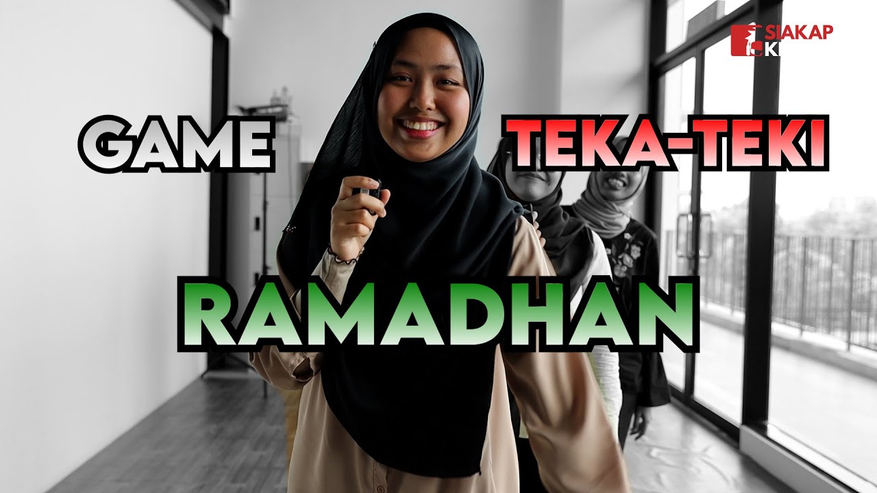 Teka-Teki Ramadan Dengan Team SK, Siapa Salah Kena Calit Lipstik!