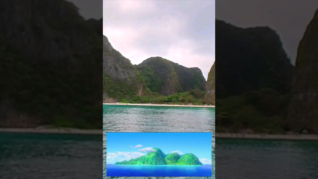 Found Moana Island on Google Earth! #googleearth #shorts