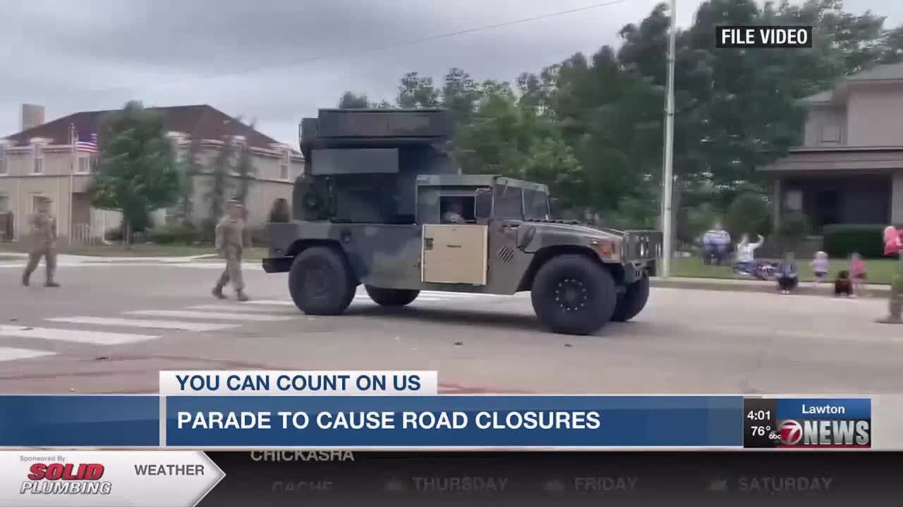 Armed Forces Day Parade leaves multiple Lawton roads closed