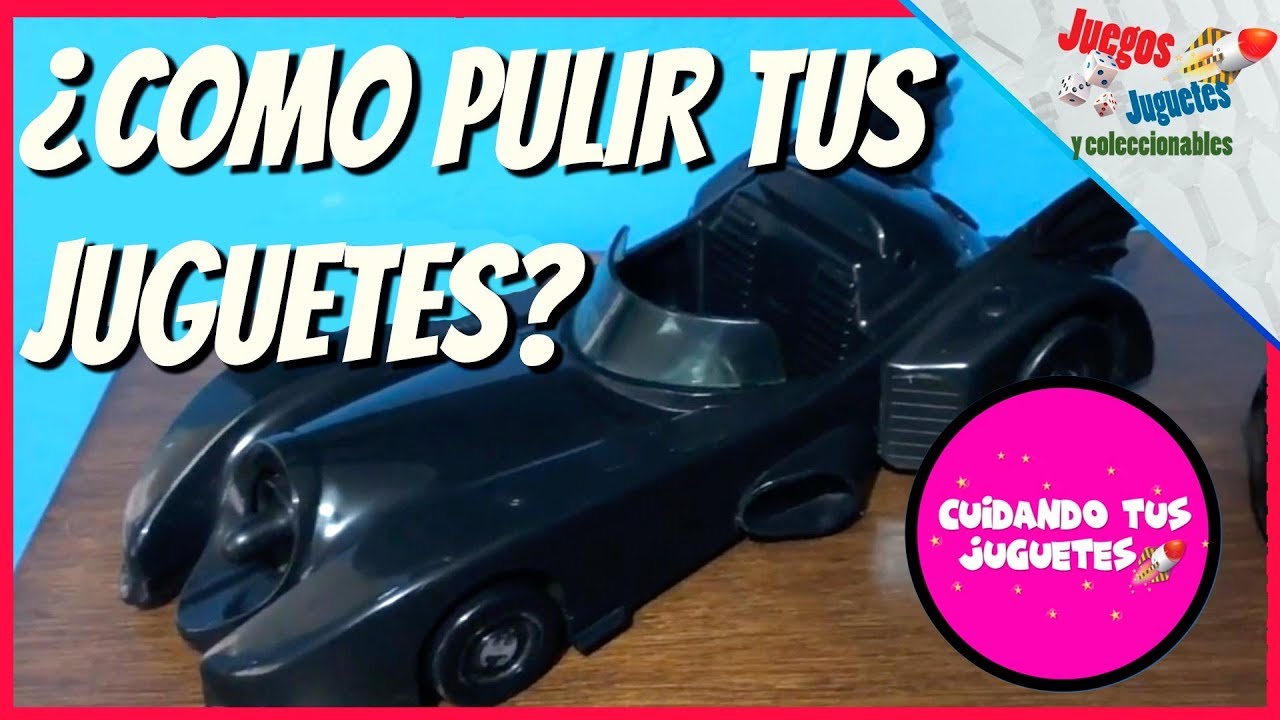 Cuidando Tus Juguetes - Puliendo Batimovil ★ Juegos Juguetes y Coleccionables ★