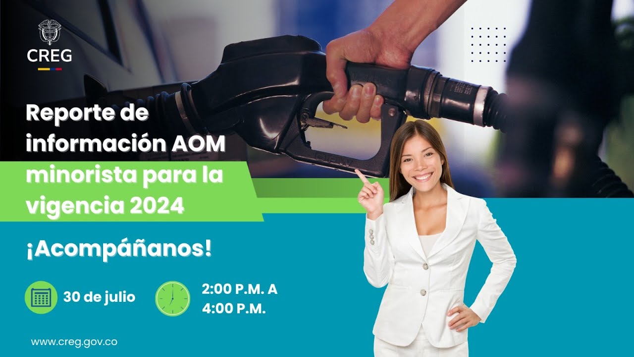 Taller Reporte de información AOM minorista para la vigencia 2024