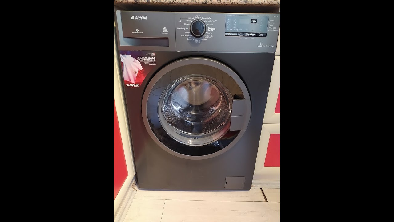 Arçelik 10124 DA 10 Kg Çamaşır Makinesini test ediyoruz.