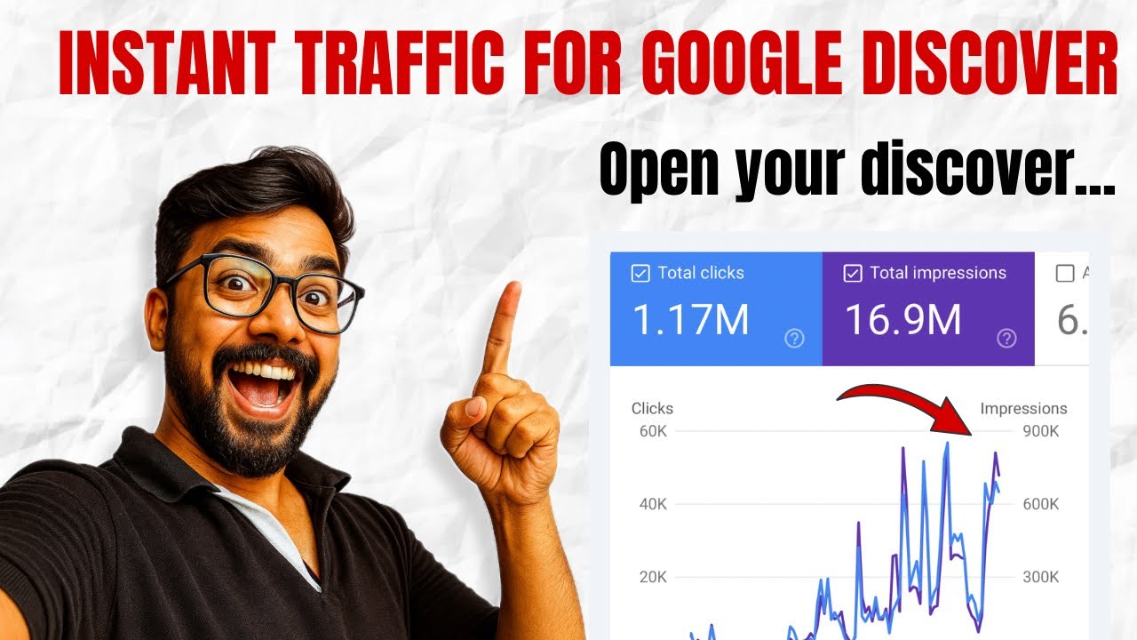 Go Viral on Discover using my traffic method | Increase Website traffic Instantly🔥