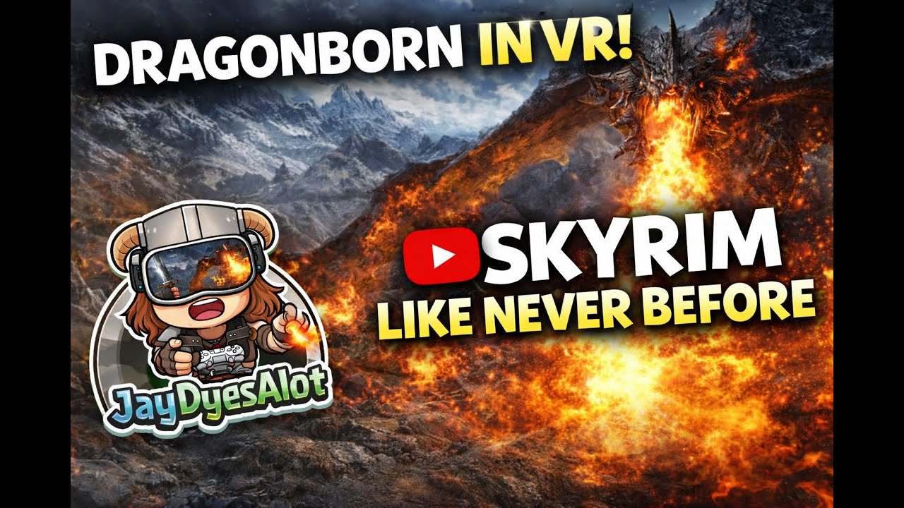 Dragonborn in VR | Skyrim Like You’ve NEVER Seen It 🐉⚔️