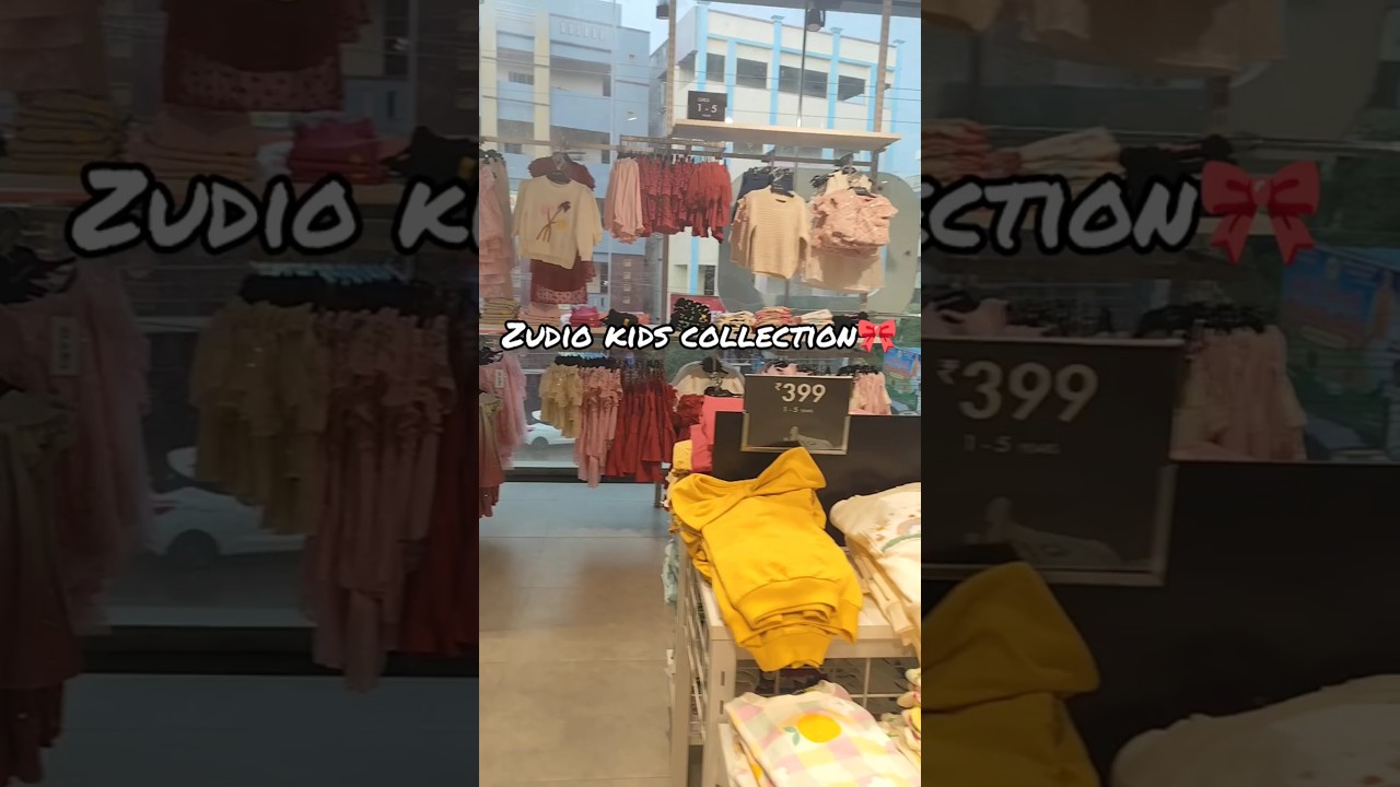 zudio kids collection🎀#zudio #shopping #fashion #trending #viral #ytshorts #yt #aesthetic #shorts