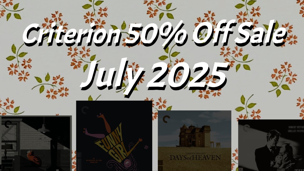 My Criterion Collection July 2025 50% Off Sale Haul
