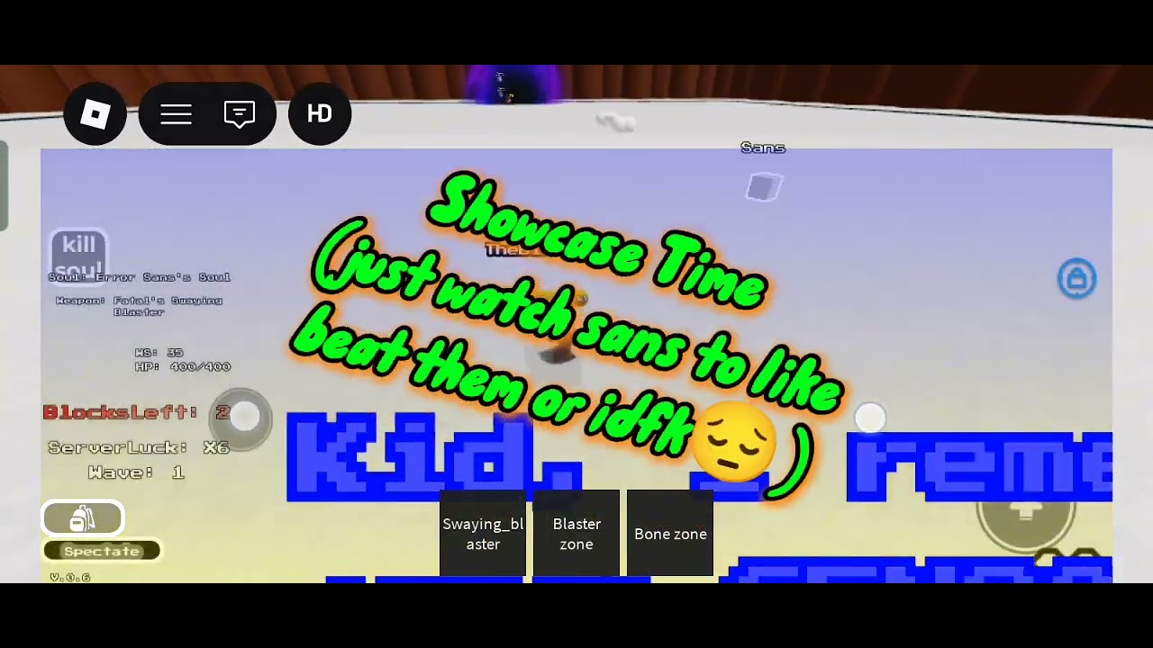 Sans Pet Showcase Sans Ops.Rng (Revival)