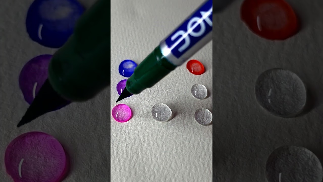 Mixing colors - Shape Square #art #satisfying