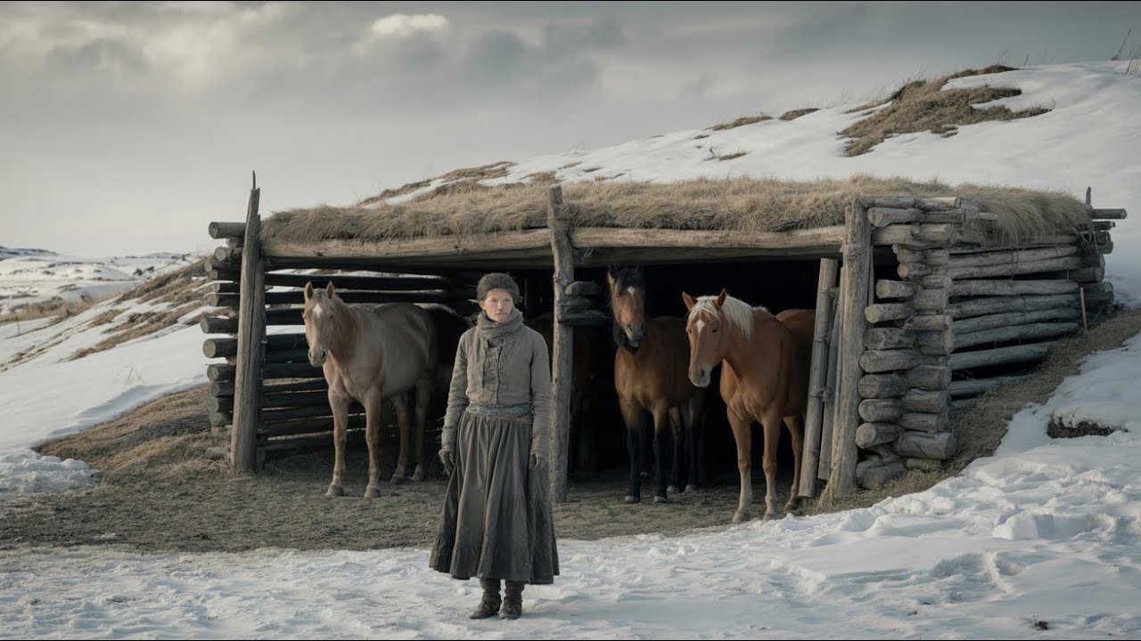 They Mocked the Widow’s “Buried” Stable — Until Her Horses Survived the Worst Blizzard on Record