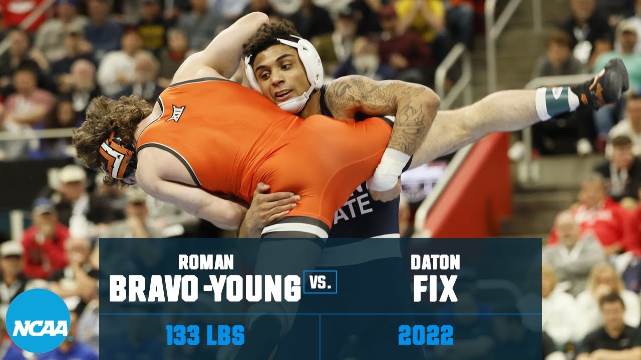 Roman Bravo-Young vs. Daton Fix: 2022 NCAA wrestling championship final (133 lb.)