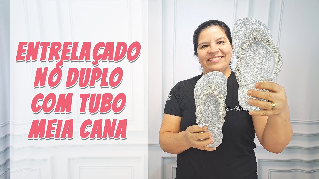 VIDEOAULA - Entrelaçado Nó Duplo com Tubo Meia Cana