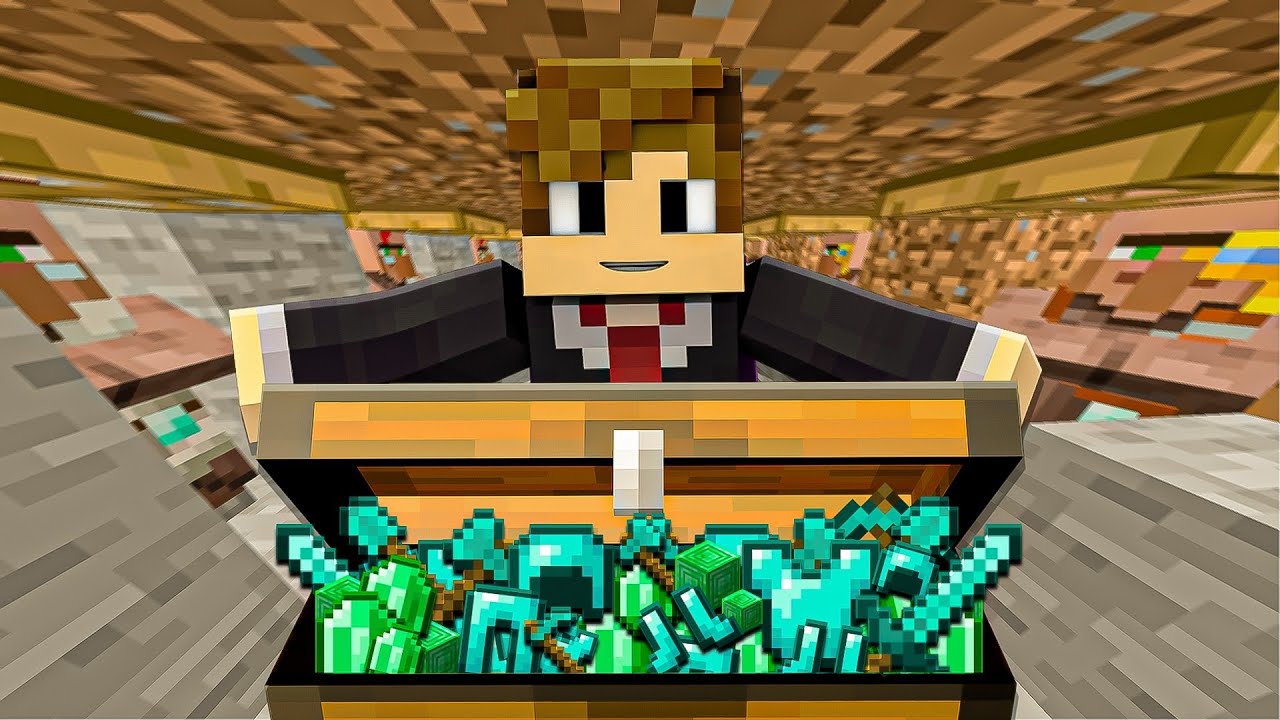 👉 درّت Trading مع Villagers وجبت Loot خرافي 😱… والنهاية صادمة! – Minecraft Maroc