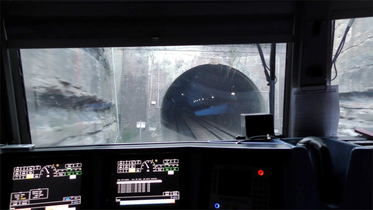 Australian diesel locomotive CEY002 - Cab ride from Airly colliery to Penrith - January 2018.