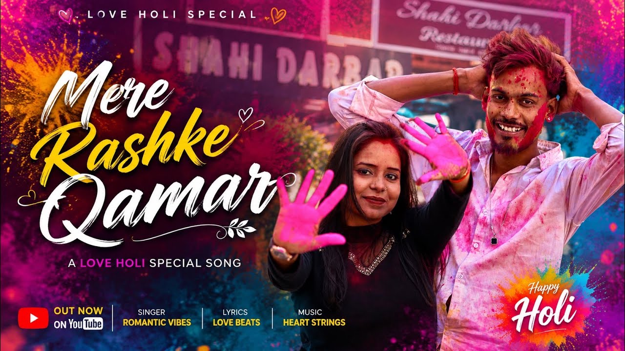 Mere Rashqe Qamar | Junaid Asghar | Holi special | New Hindi Song | Nandu26 | Nandu rajput