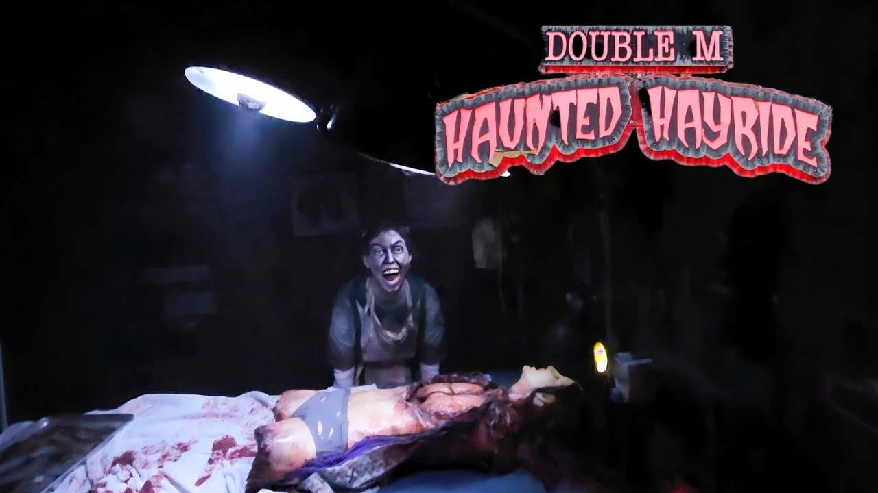 Double M Haunted Hayriding &mdash; экстремальные страхи и веселье #вирусный #youtubeshorts #ytshorts #т...